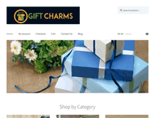 Tablet Screenshot of giftcharms.com